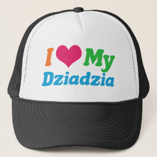I Liebe My Dziadzia Truckerkappe