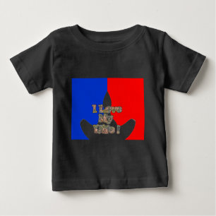 "I Liebe My Ehefrau" Art Print Baby T-shirt