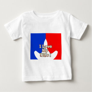 "I Liebe My Ehefrau" Art Print Baby T-shirt