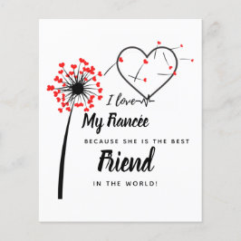 I Liebe My fiancée - Personalisiert Best Friend Ni