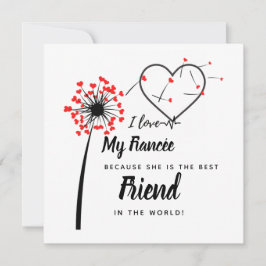 I Liebe My fiancée - Personalisiert Best Friend Ni