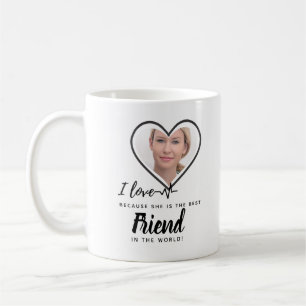 I Liebe My fiancée - Personalisiert Best Friend Ni Kaffeetasse