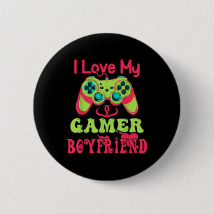 I Liebe My Gamer Boyfriend Heart Bf Video Games, G Button