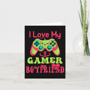 I Liebe My Gamer Boyfriend Heart Bf Video Games, G Karte