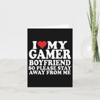 I Liebe My Gamer Boyfriend Heart Bf Video Games, G