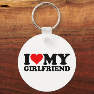 I Liebe My Girlfriend 1WH1 Schlüsselanhänger