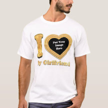 I Liebe My Girlfriend 2023 Custom Valentine T - Sh