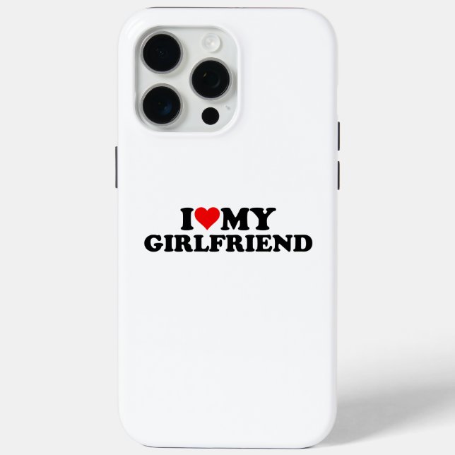 I Liebe My Girlfriend 3WH1 Case-Mate iPhone Hülle (Rückseite)