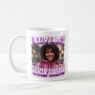 I Liebe My Girlfriend Bootleg Rapper Foto Kaffeetasse