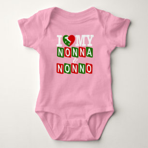 I Liebe My Nonna & Nonno Baby T - Shirt
