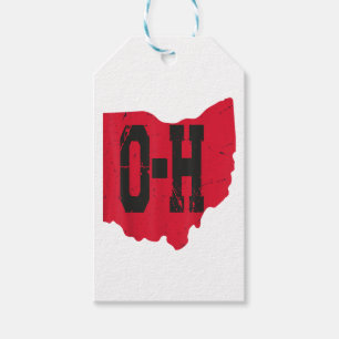 I Liebe My Ohio Zuhause Script Ohio Buckeye Staat Geschenkanhänger