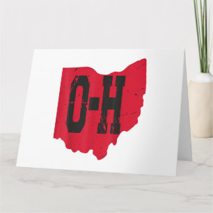 I Liebe My Ohio Zuhause Script Ohio Buckeye Staat Karte
