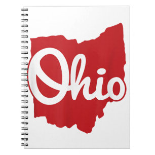 I Liebe My Ohio Zuhause Script Ohio Notizblock