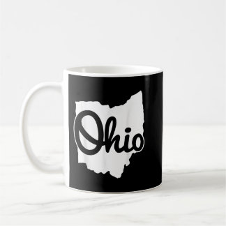 I Liebe My Ohio Zuhause Script Ohio TShirt Buckeye Kaffeetasse