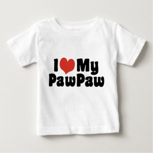 I Liebe My Paw Baby T-shirt
