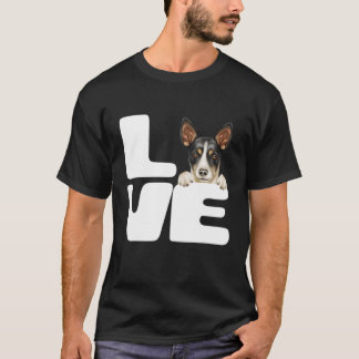 I Liebe My Rat Terrier Dog Lover T-Shirt