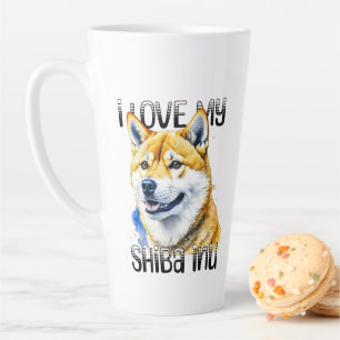 I Liebe My Shiba Inu   Hundebesitzer Milchtasse