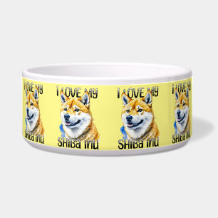 I Liebe My Shiba Inu Hundebesitzer Napf