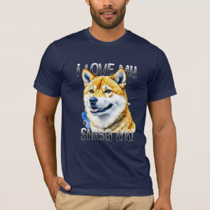 I Liebe My Shiba Inu   Hundebesitzer T-Shirt