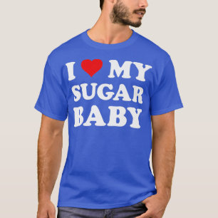 I Liebe My Sugar Baby Funny Ehefrau Mama Bridge T-Shirt