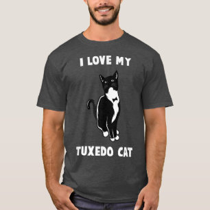 I Liebe My Tuedo CatCat Lover  T-Shirt