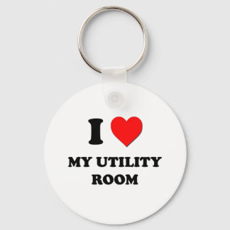 I Liebe My Utility Room Schlüsselanhänger