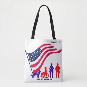 "I Liebe my Veteran" benutzerdefinierbar