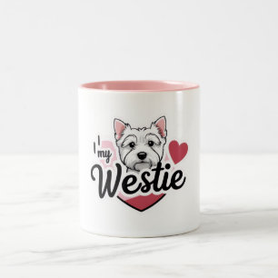 I Liebe My Westie Dog Tasse