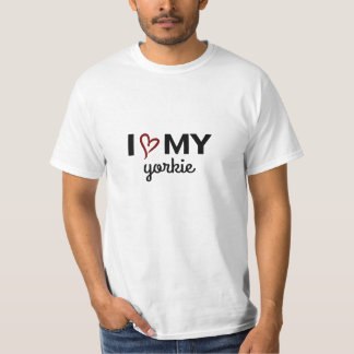 I Liebe My Yorkie Unisex T-Shirt