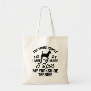 I Liebe My Yorkshire Terrier Tragetasche