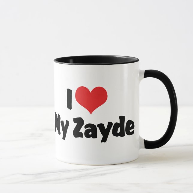 I Liebe My Zayde Tasse (Rechts)