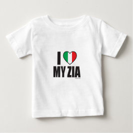 I LIEBE MY ZIA.ai Baby T-shirt