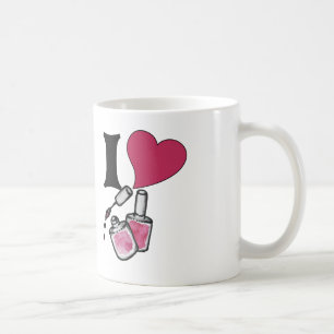 I Liebe Nagellack Tasse