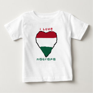 I Liebe Nagyapa Säuglings-T - Shirt