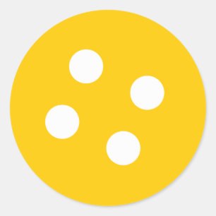 I Liebe Nähen - SRF Runder Aufkleber