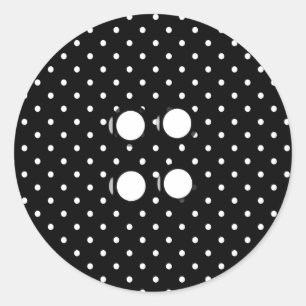 I Liebe Nähen - SRF Runder Aufkleber