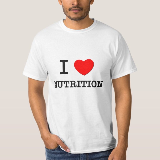 I Liebe-Nahrung T-Shirt (Vorderseite)