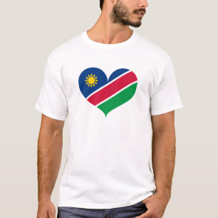 I Liebe Namibia Flag T-Shirt