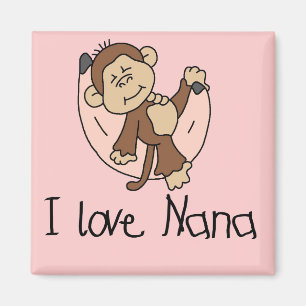 I Liebe Nana T - Shirt und Geschenke Magnet