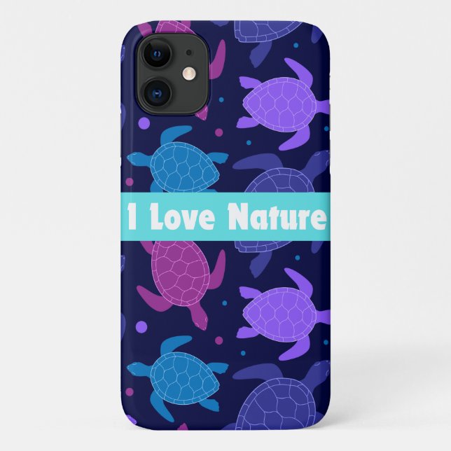 I Liebe Natur Case-Mate iPhone Hülle (Rückseite)