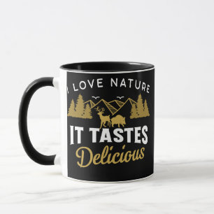 I Liebe Natur Es schmeckt köstliches Angebot für e Tasse