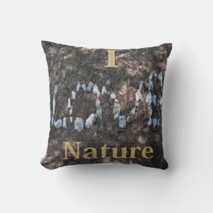 I Liebe Nature Throw Kissen