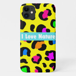 I Liebe Naturkunde Typografie Kunst Case-Mate iPhone Hülle