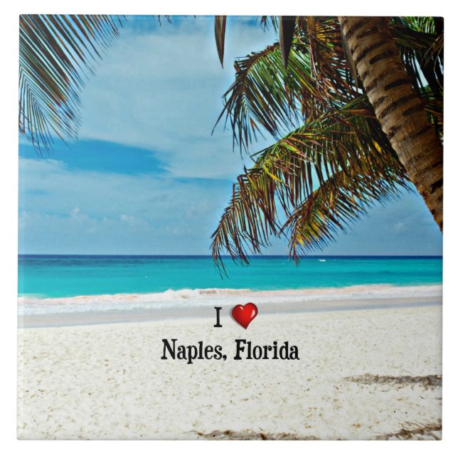 I Liebe Neapel, Florida Fliese (Vorderseite)