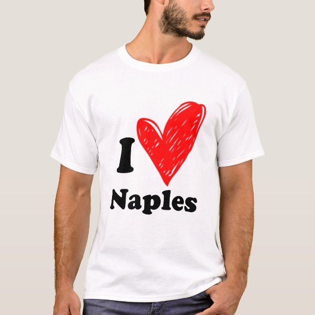 I Liebe Neapel T - Shirt (Vorderseite)