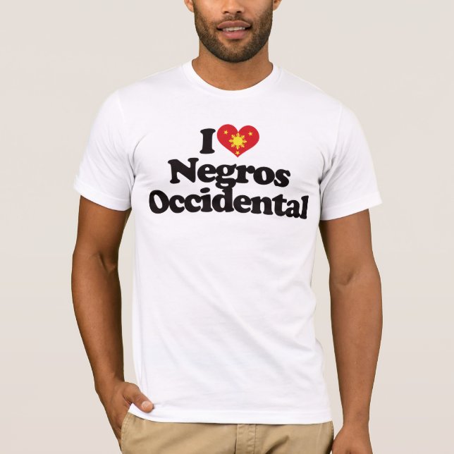 I Liebe Negros Occidental T-Shirt (Vorderseite)