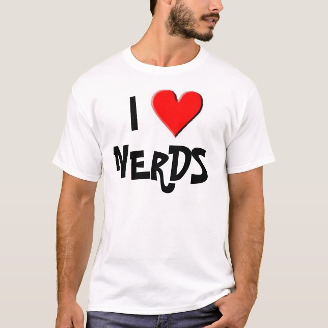 I Liebe-Nerd-T - Shirt (Vorderseite)