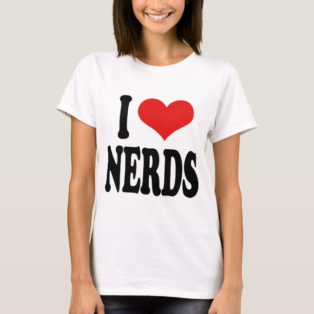 I Liebe-Nerds T-Shirt (Vorderseite)