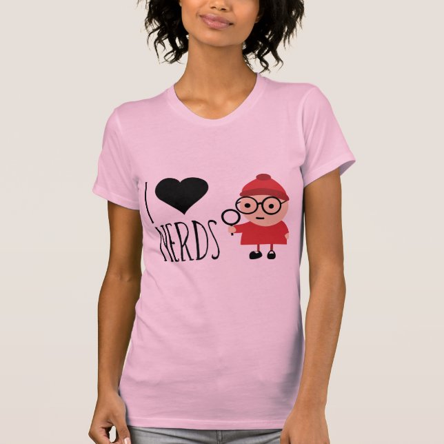I Liebe-Nerds T-Shirt (Vorderseite)