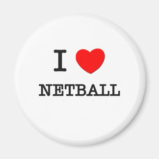 I Liebe Netball Magnet